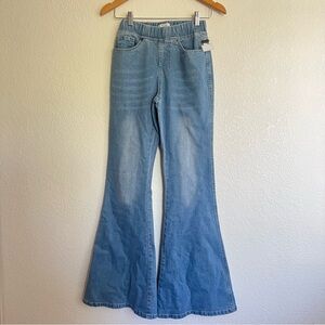 Elastic Waist Bell Bottoms